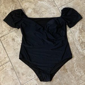 Cap sleeve Bathing Suit